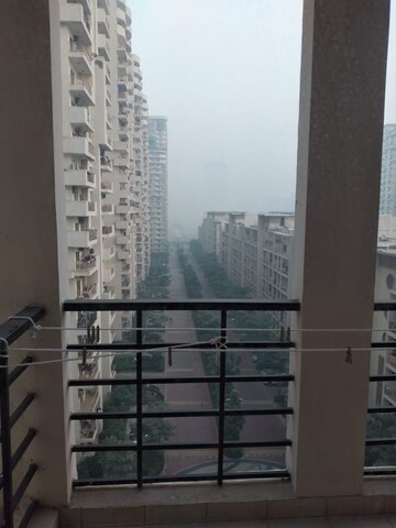 Staircase in 3 BHK Apartment at Assotech Windsor Court, Sector 78 – for Rent