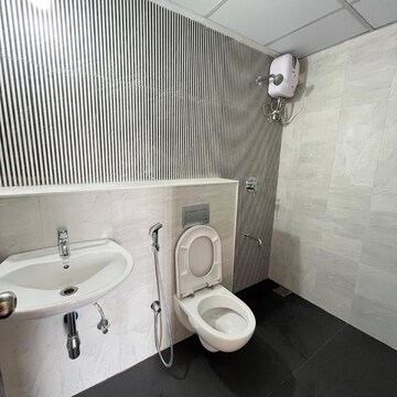 Bathroom in 1 BHK Apartment at Lodha Palava Downtown, Taloja Bypass Road – for Rent