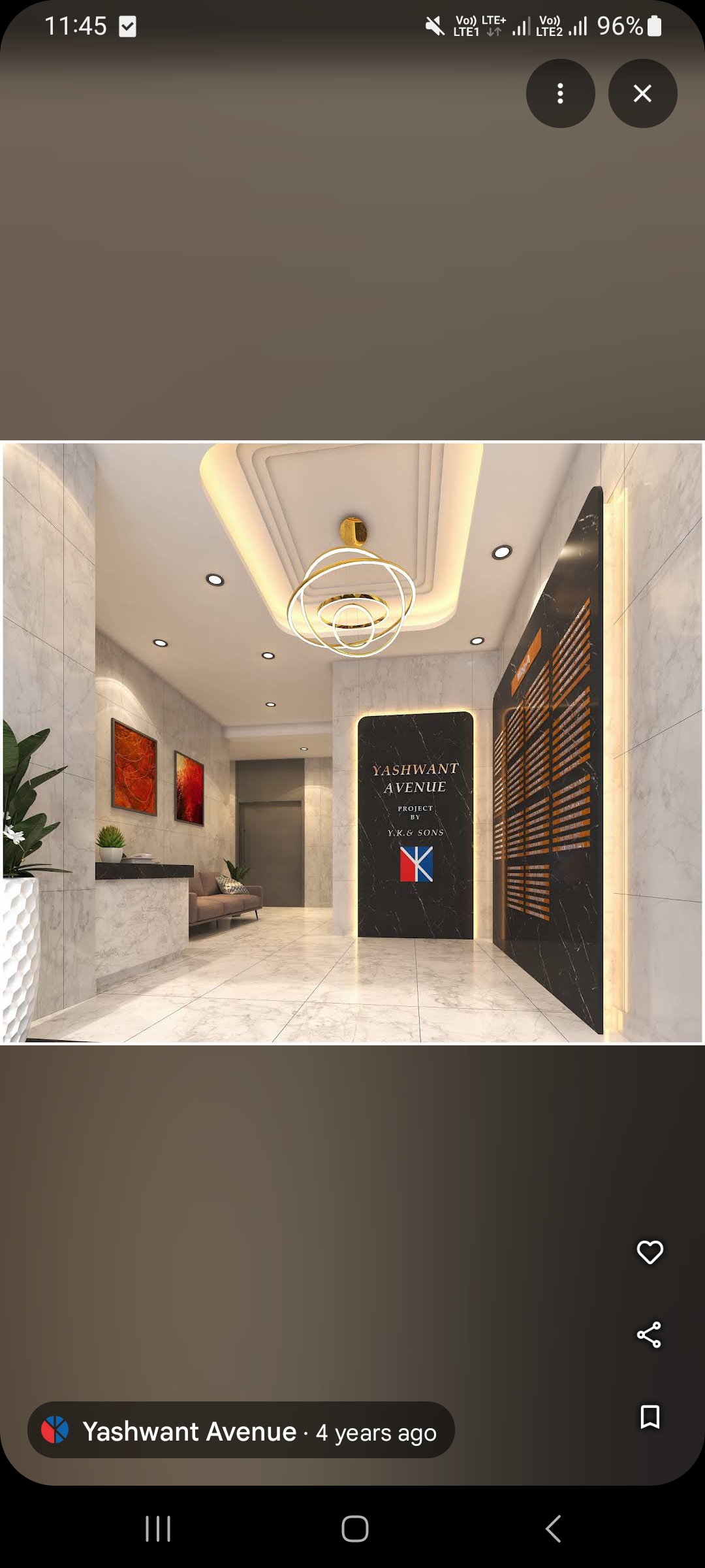 1 BHK 603 Sq.Ft. Apartment in Yashwant Avenue