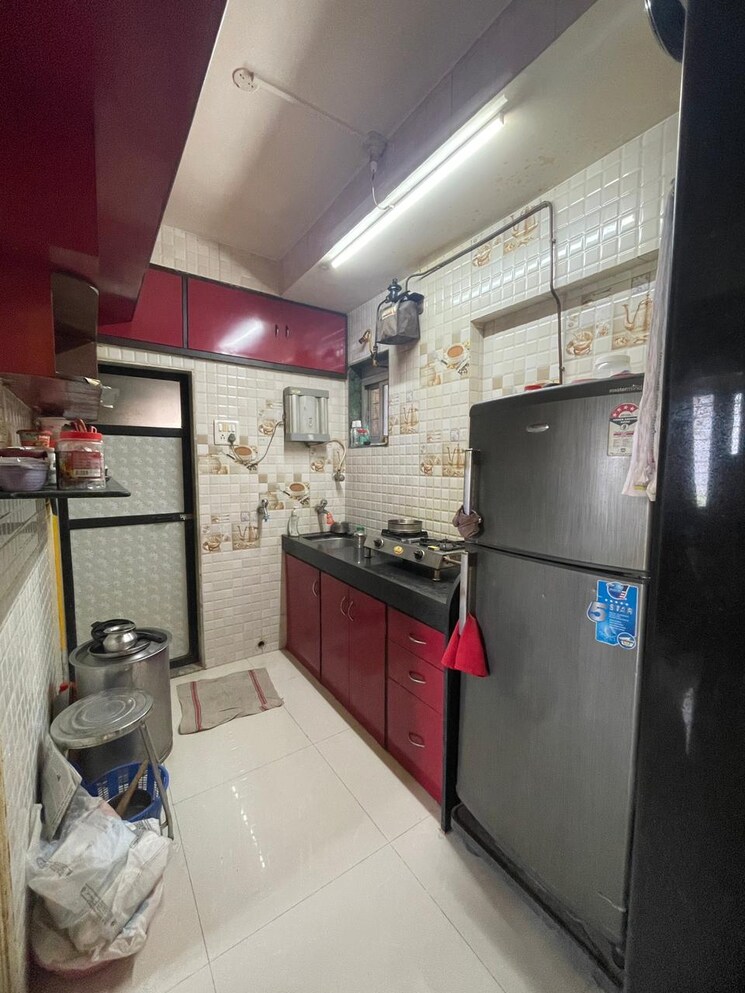 Kitchen, divya-smith-chs 1 Bedroom 470 Sq.Ft. Apartment In Kandivali West Mumbai 8813635