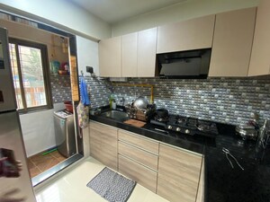 Kitchen in 2 BHK Apartment at Vinay Unique Residency, Virar West – for Sale