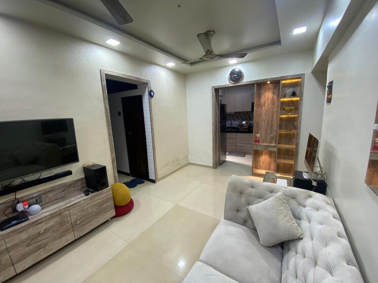 Living Room, vinay-unique-residency 2 Bedroom 1050 Sq.Ft. Apartment In Virar West Palghar 8813664