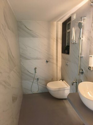 Bathroom in 3 BHK Apartment at Bachraj Legend, Virar West – for Sale