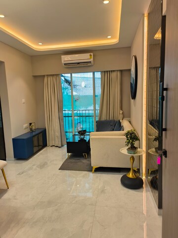Living Room in 3 BHK Apartment at Bachraj Legend, Virar West – for Sale