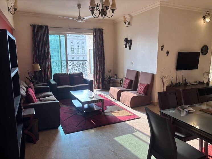 Living Room, hiranandani-meadows 3 Bedroom 1600 Sq.Ft. Apartment In Manpada Thane 8813683