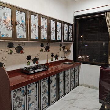 Kitchen in 1 BHK Apartment at Ashirwad CHS Dadar, Baba Saheb Ambedkar – for Rent
