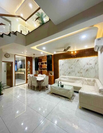 Living Room in 4 BHK Villa at Mansarovar Extension – for Sale