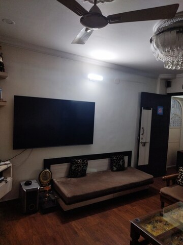 Living Room in 2 BHK Apartment at Shriram Nagar CHS, Aundh – for Rent