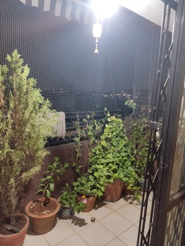 Balcony in 2 BHK Apartment at Shriram Nagar CHS, Aundh – for Rent