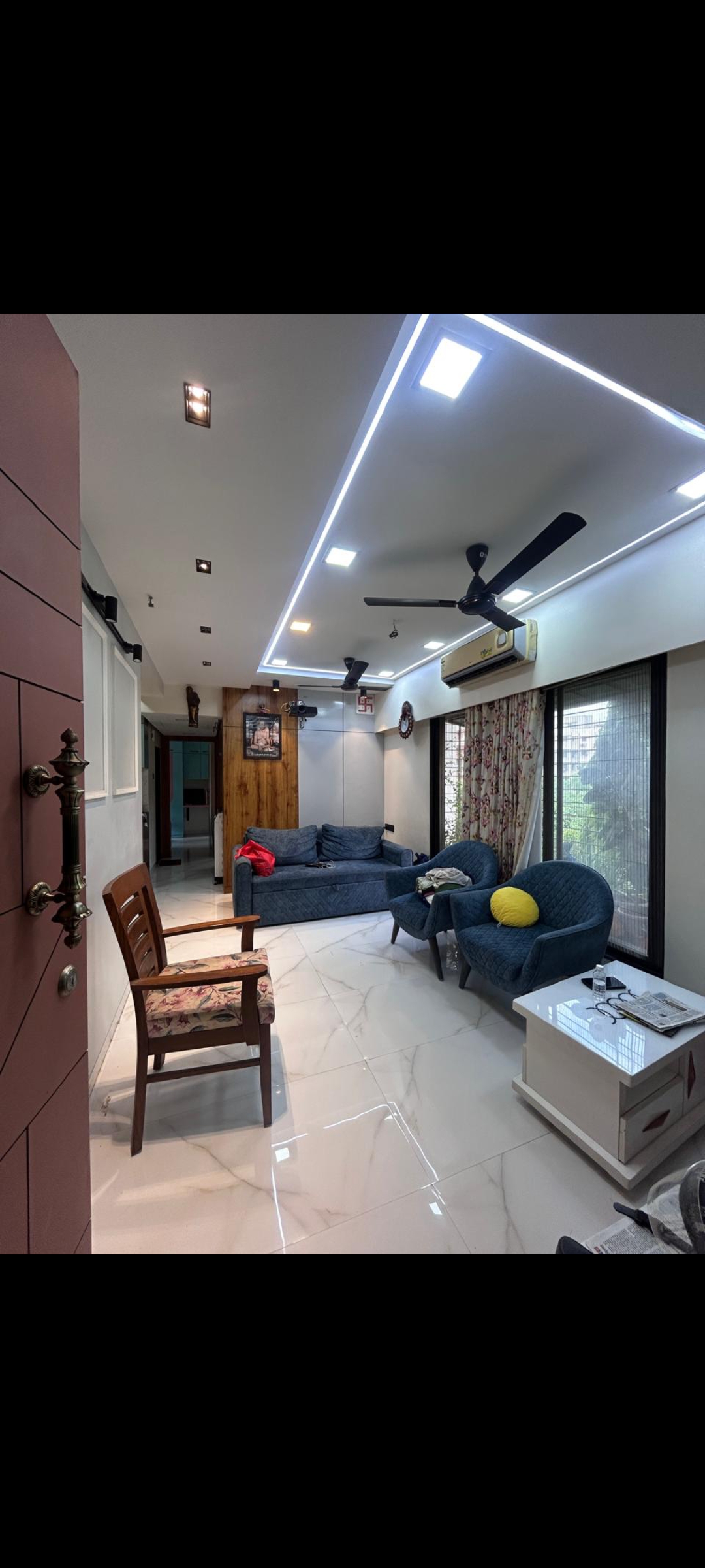 2 BHK + Extra Room Apartment For Rent in Om Sai Charan CHS