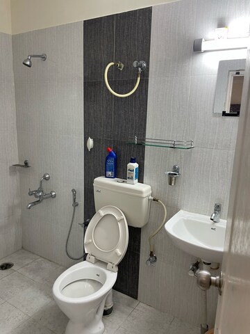 Bathroom in 2 BHK Apartment at Suncity Gloria Apartments, Sarjapur Road – for Rent