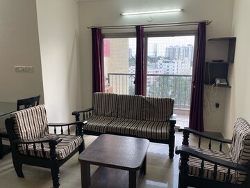 Living Room in 2 BHK Apartment at Suncity Gloria Apartments, Sarjapur Road – for Rent