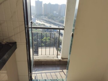 Balcony in 1 BHK Apartment at Man Opus, Mira Road – for Rent