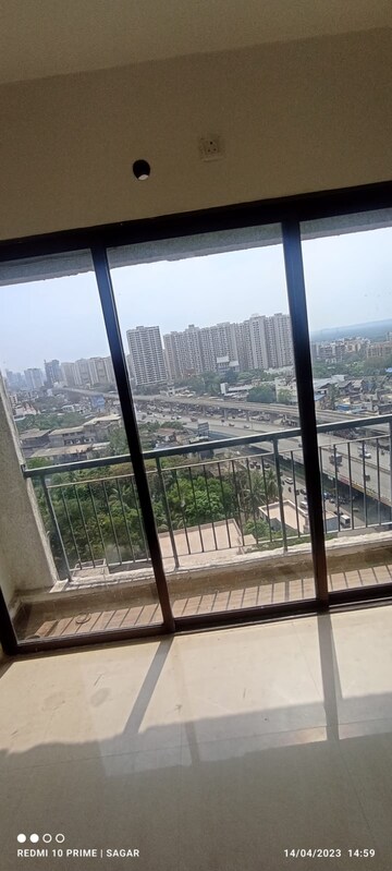 Balcony in 1 BHK Apartment at Man Opus, Mira Road – for Rent