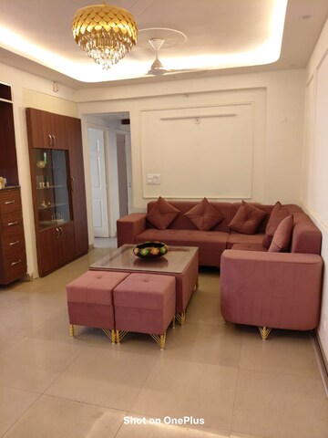 Living Room in 2.5 BHK Apartment at Supertech Cape Town, Sector 74 – for Rent