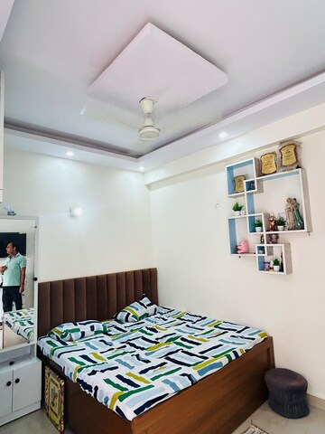 Bedroom in 2 BHK Apartment at Crossing Republik, Crossing Republic – for Sale
