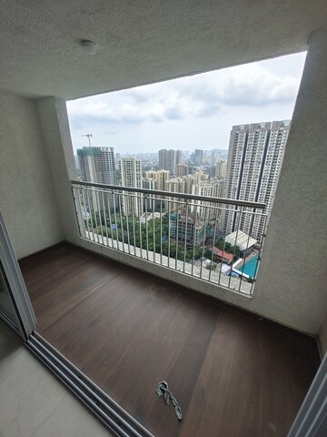 Balcony in 3 BHK Apartment at Piramal Vaikunth, Balkum Pada – for Rent