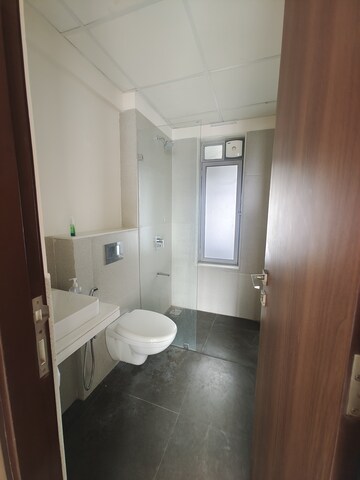 Bathroom in 3 BHK Apartment at Piramal Vaikunth, Balkum Pada – for Rent