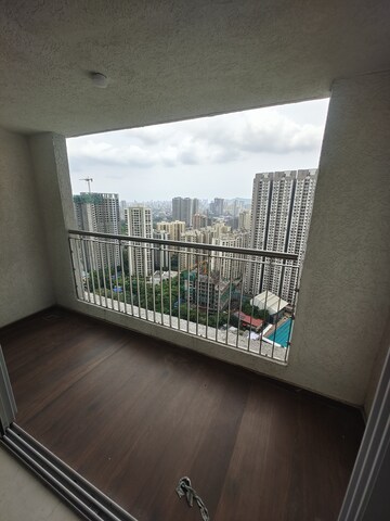 Balcony in 3 BHK Apartment at Thane West – for Rent