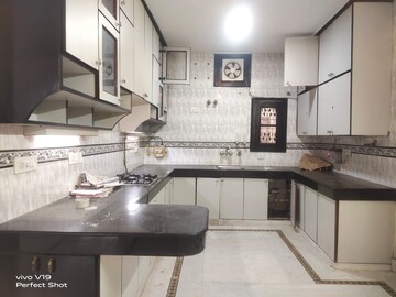 Kitchen in 3 BHK Builder Floor at Boutique Residential Apartments E-335, East Of Kailash – for Rent