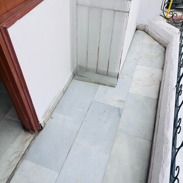 Balcony in 2 BHK Builder Floor at Khirki Extension – for Rent
