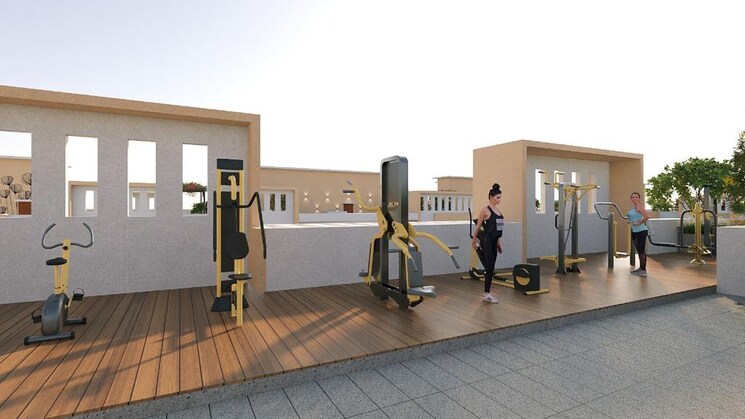 Gym, vinay-unique-sky 1 Bedroom 434 Sq.Ft. Apartment In Virar West Palghar 8814172