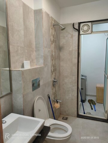 Bathroom in 2 BHK Builder Floor at Omkar Varad Residency, Bhumkar Nagar – for Sale