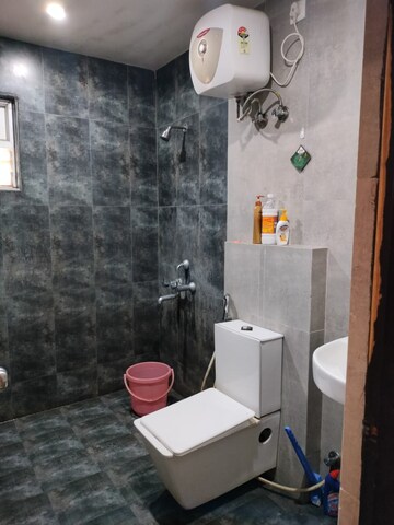 Bathroom in 3 BHK Apartment at Aparna Serene Park, Kondapur – for Rent