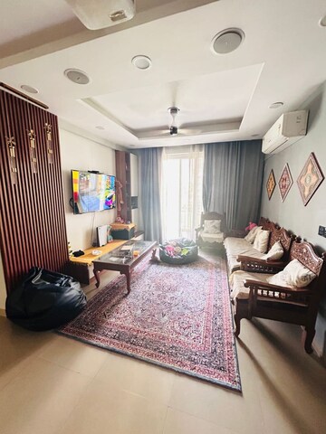Living Room in 3 BHK Apartment at Emaar Gurgaon Greens, Sector 102 – for Rent