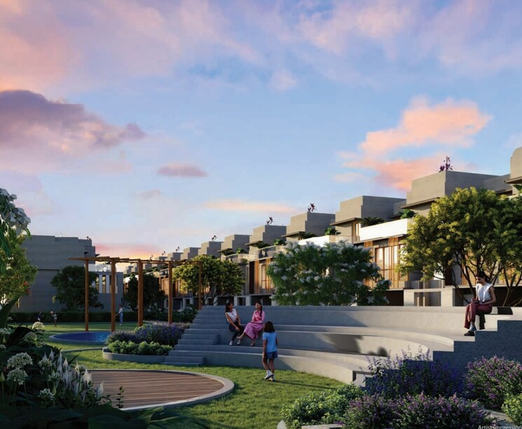 Garden, mjr-divine-meadows 4 Bedroom 3195 Sq.Ft. Villa In Sarjapur Road Bangalore 8814246