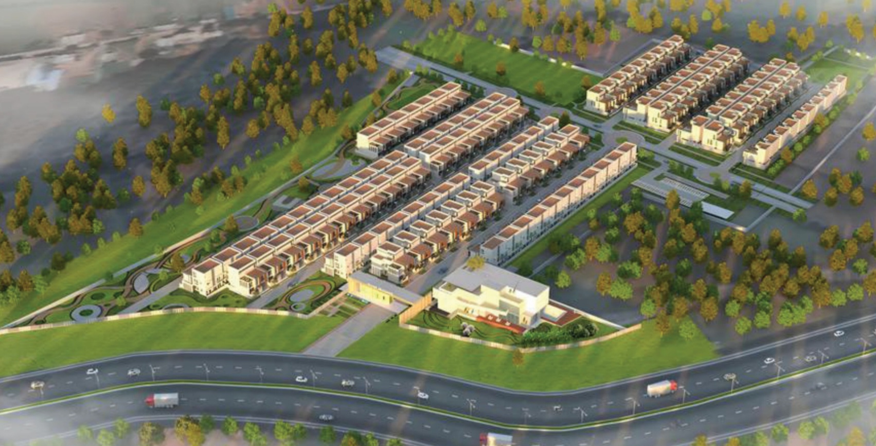 4 BHK + Pooja Room,Servant Room,Study Room,Extra Room 3195 Sq.Ft. Villa in MJR Divine Meadows