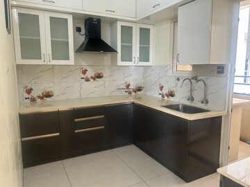 Kitchen in 2.5 BHK Apartment at Aparna Serene Park, Kondapur – for Rent