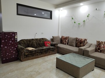 Living Room in 2 BHK Apartment at Khirki Extension – for Rent