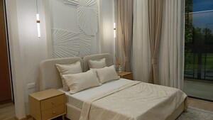 Master Bedroom in 3 BHK Apartment at Hero Homes Palatial, Sector 104 – for Sale