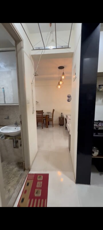 Bathroom in 1 BHK Apartment at Sheth Vasant Oasis, Andheri East – for Rent