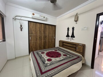 Bedroom in 1 BHK Apartment at Cosmos Enclave, Kasarvadavali – for Rent
