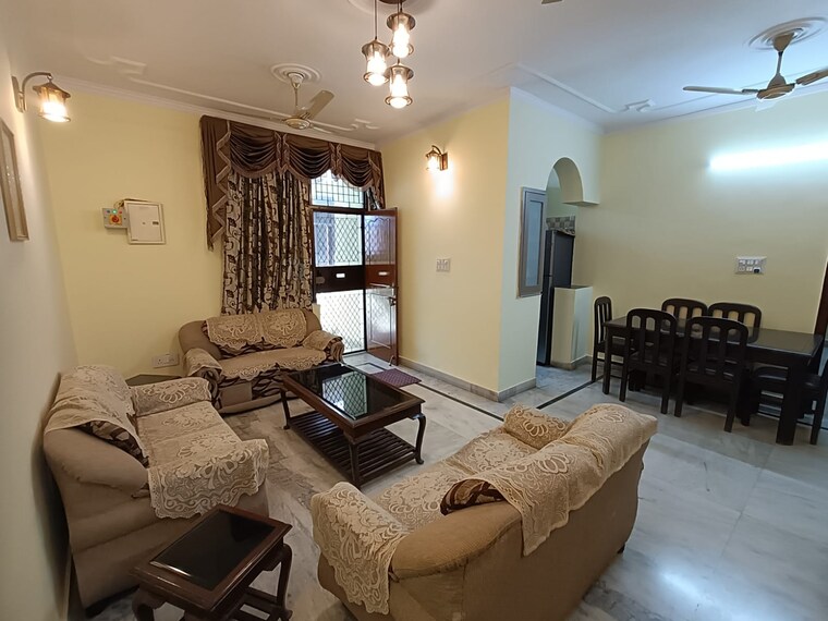 Living Room, spring-field 3 Bedroom 1600 Sq.Ft. Builder Floor In Sector 31 Faridabad 8814426