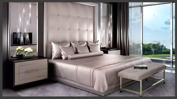 Bedroom in 5 BHK Apartment at Rustomjee Crown, Prabhadevi – for Rent