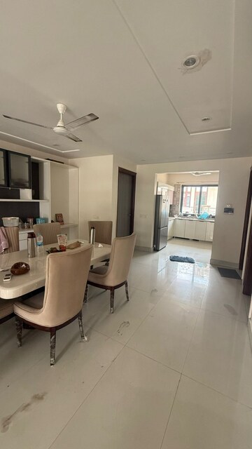 Master Bedroom in 3 BHK Builder Floor at Sector 10a – for Rent