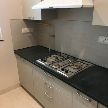 Kitchen in 3.5 BHK Apartment at Ireo Victory Valley, Ramgarh Dhani – for Rent