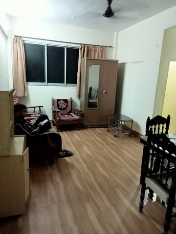 Master Bedroom in 1 BHK Apartment at Nanak CHS, Kopar Khairane – for Rent