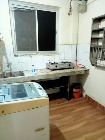 Kitchen in 1 BHK Apartment at Nanak CHS, Kopar Khairane – for Rent