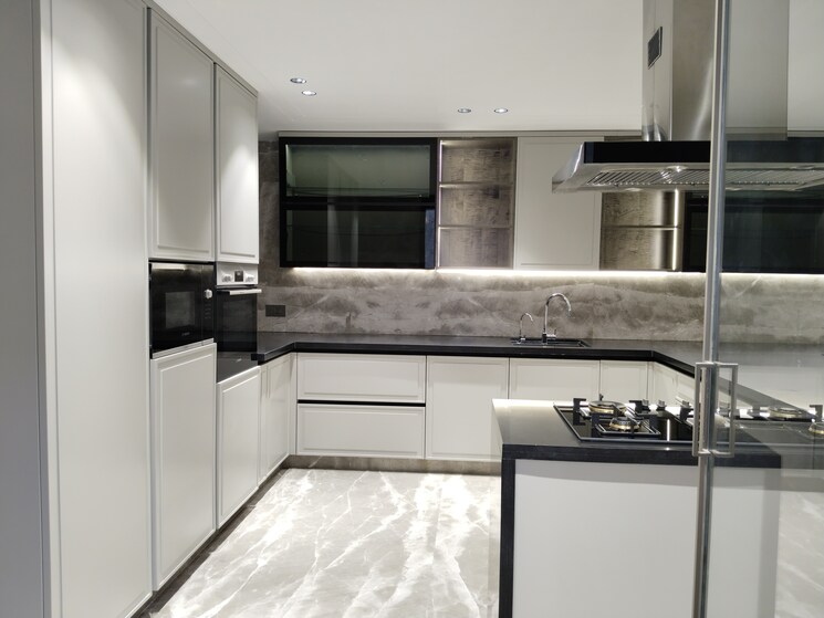 Kitchen, hauz khas enclave 4 Bedroom 5000 Sq.Ft. Apartment In Hauz Khas Enclave Delhi 8814583