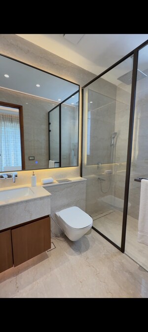 Attached Bathroom in 4 BHK Apartment at Central Park Lavender Suites, Sohna Sector 33 – for Sale
