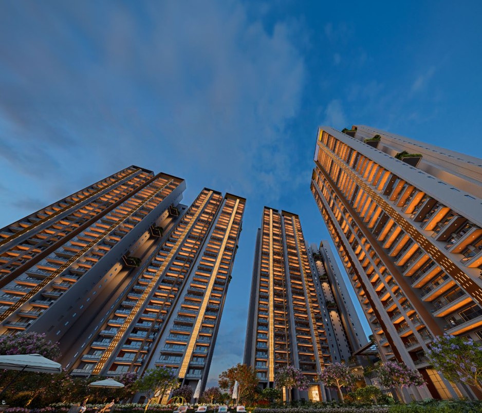 3.5 BHK + Servant Room 2280 Sq.Ft. Apartment in Signature Global Cloverdale