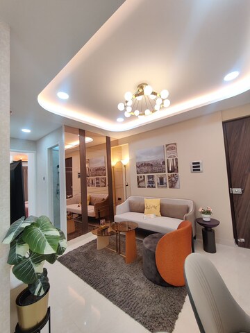 Living Room in 2 BHK Apartment at Sayba Orchid, Kurla East – for Sale