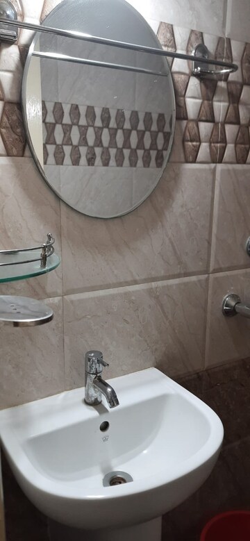 Bathroom in 2 BHK Apartment at Raghavendra Panchajanya, Miyapur – for Rent