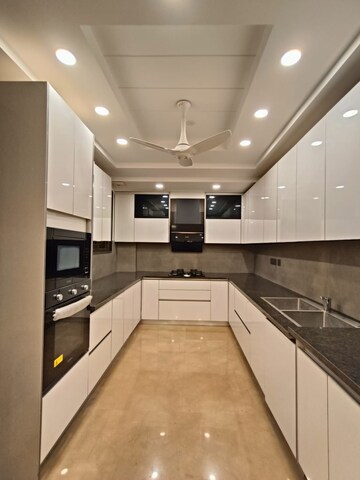Kitchen in 4 BHK Builder Floor at Navjeevan Vihar – for Rent