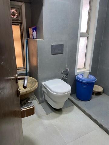 Bathroom in 3 BHK Apartment at Kala Mandir CHS, Vile Parle East – for Rent
