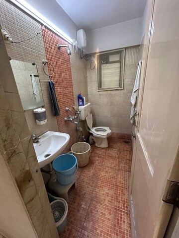 Bathroom in 2 BHK Apartment at Vijay Vilas Taurus Building 11 To 15, Ghodbunder Road – for Rent